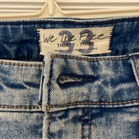 We the free cropped jeans size 33 - Picture 3 of 3